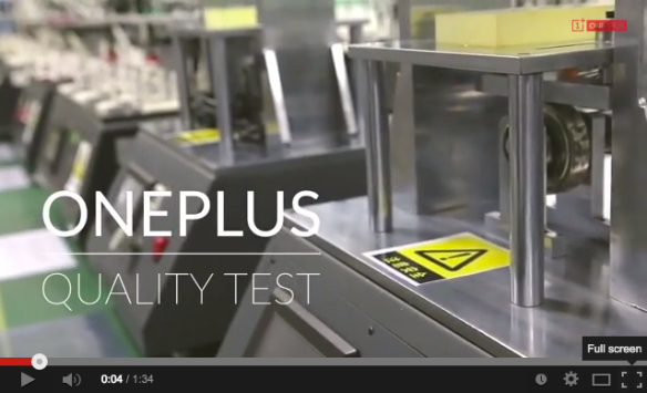 OnePlus: ecco i crash test di One