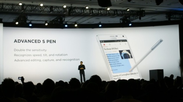 Samsung presenta Advanced S Pen per Note Edge e Note 4