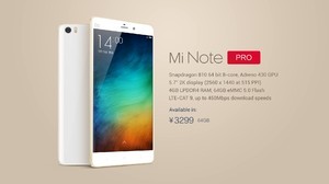 Xiaomi Mi Note e Mi Note Pro presto disponibili su Oppomart