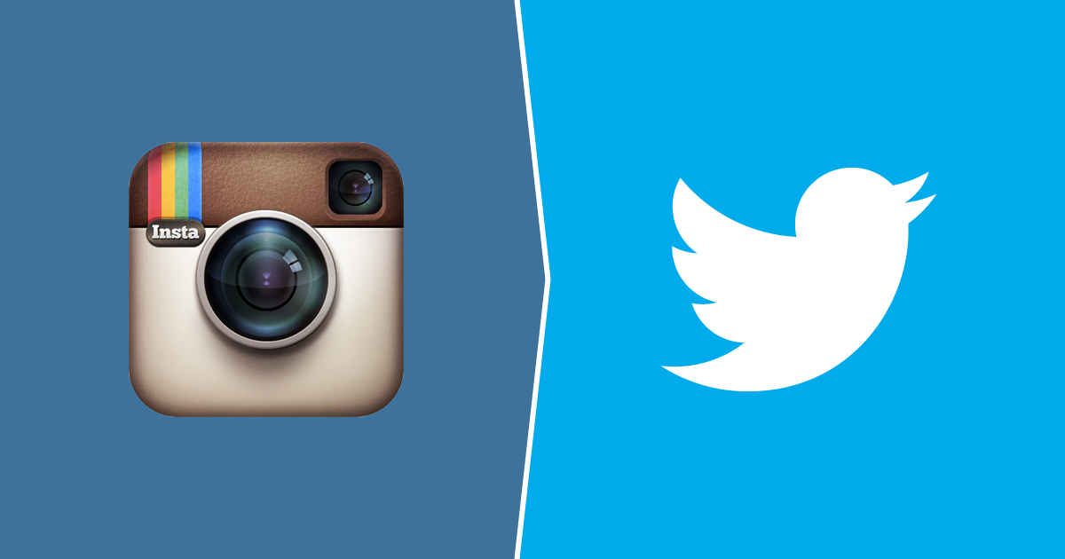 Twitter invita a usuarios verificados a evitar publicar fotos desde Instagram