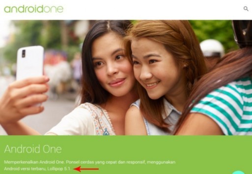 Google Android One: il lancio in Indonesia svela l'arrivo di Android 5.1