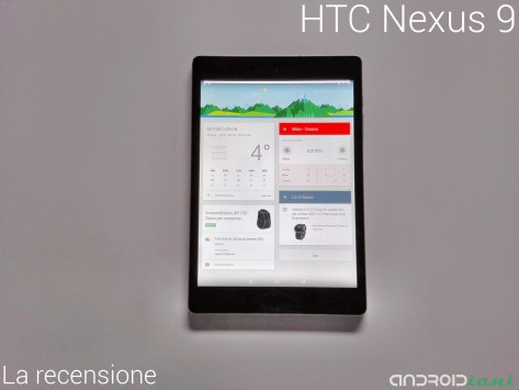 HTC Nexus 9: La Recensione