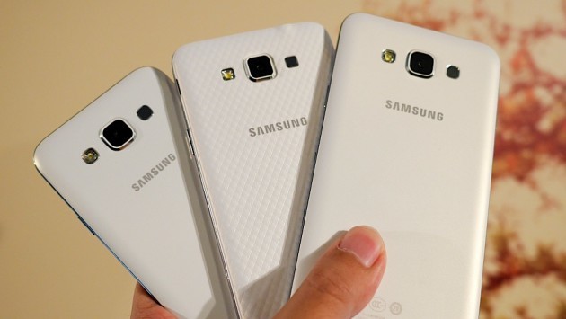 Samsung Galaxy E7, E5 e Grand Max: nuove immagini dal vivo