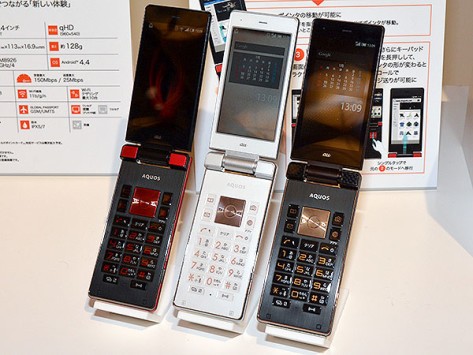 Sharp AQUOS K SHF31, un flip smartphone Android per il mercato giapponese