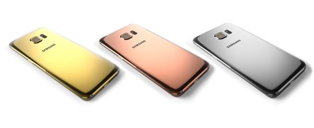 Samsung Galaxy S6 e S6 Edge anche in oro e platino a 2500$