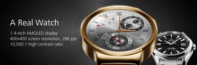 Huawei Watch: il prezzo potrebbe salire fino a 1000$ per la versione oro