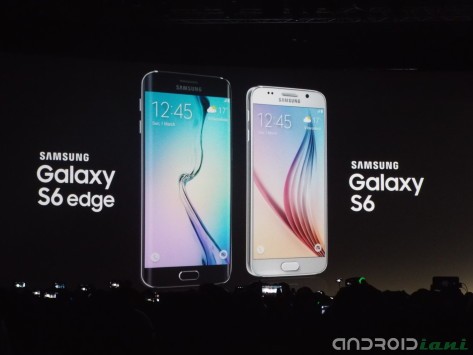 Samsung Galaxy S6 e Galaxy S6 Edge presentati ufficialmente