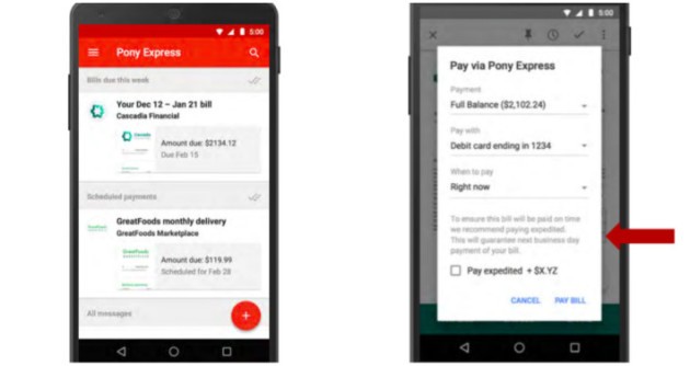 Inviare pagamenti con Gmail: il servizio Pony Express in arrivo da Google a fine anno