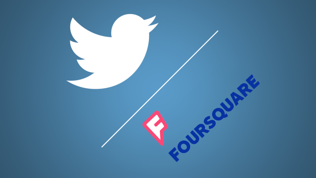 Twitter e Foursquare per una posizione più precisa all'interno dei tweets