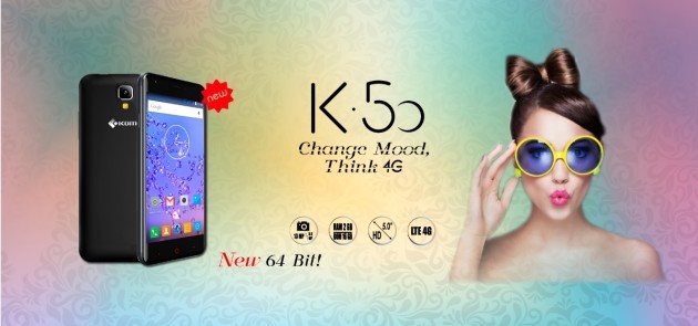 Komu K50: nuovo smartphone Android di fascia media