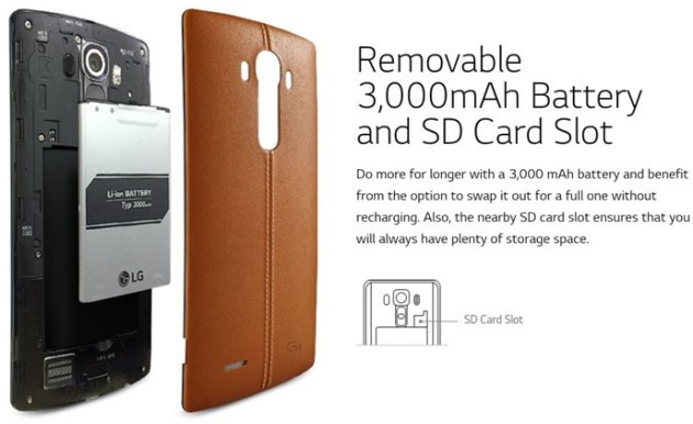 LG G4: la batteria dura esattamente quanto quella del G3 (poco)
