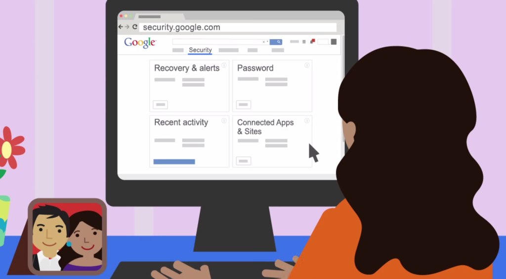 domande di sicurezza Google