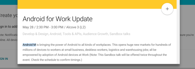 Android M sarà mostrato ufficialmente al Google I/O 2015