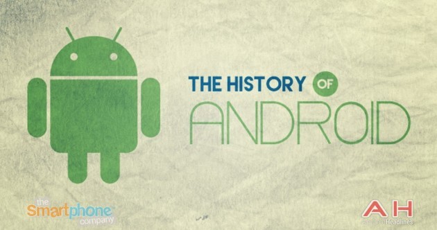 Android: in un'infografica raccolta l'intera storia del robottino verde