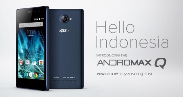 Cyanogen in Indonesia con il nuovo Andromax Q, smartphone da 90 Euro