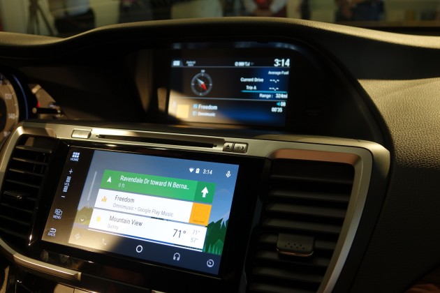 Honda porterà Android Auto sull’Accord 2016