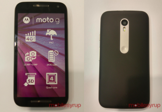 Motorola Moto G 2015 già in India per i test