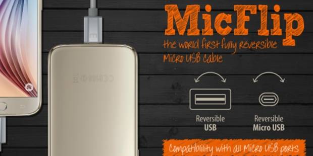 MicFlip: il primo cavo USB completamente reversibile