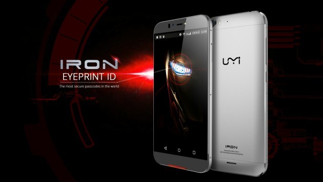 UMI Iron sfrutterà la tecnologia Eyeprint ID