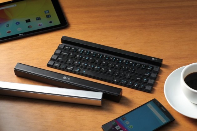 LG Rolly Keyboard: una tastiera arrotolabile per i nostri dispositivi