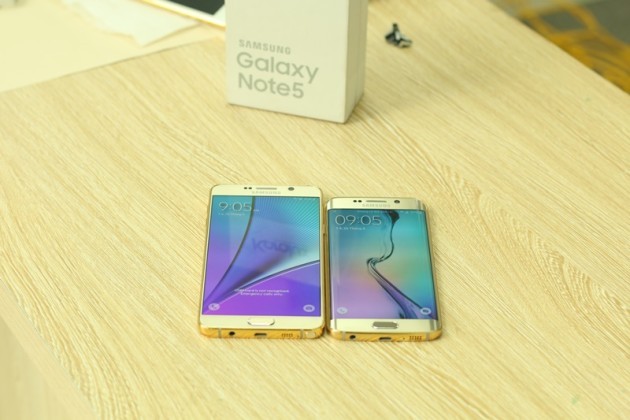 Samsung Galaxy S6 Edge+ e Note 5: placcatura in oro 24K grazie a Keralux