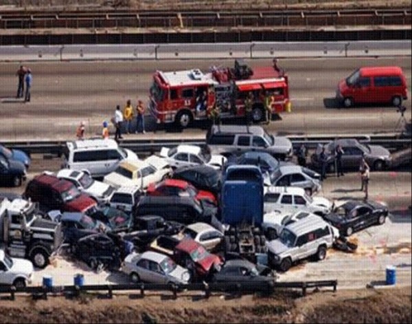 guida crash pile