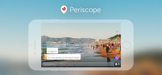 Periscope si aggiorna e supporta video in landscape