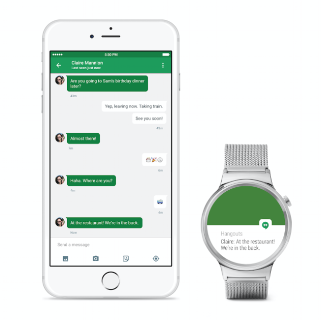 android wear ios