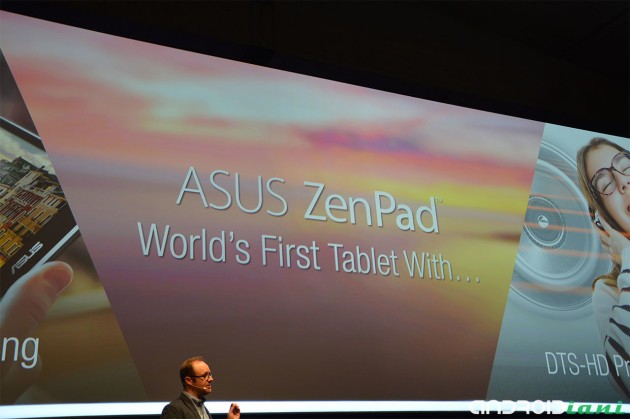Asus ZenPad: ecco i tre modelli presentati all'IFA 2015