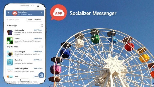 Samsung trasforma Telegram e presenta Socializer Messenger