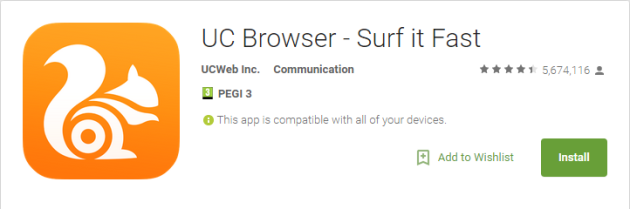 UC Browser si aggiorna: ecco le novità
