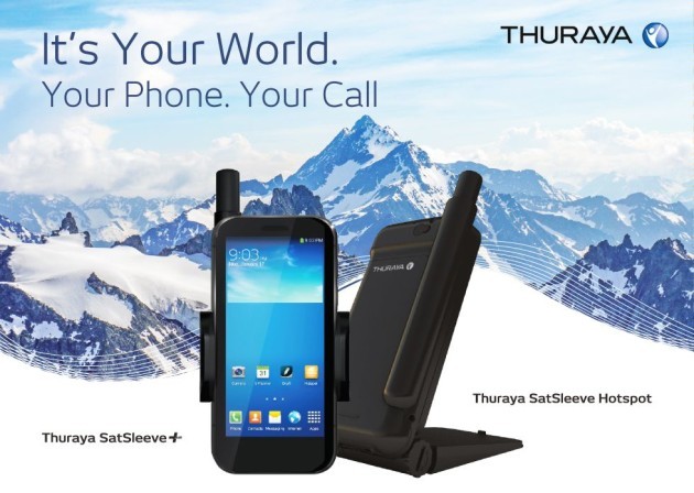 Thuraya SatSleeve trasforma lo smartphone in un telefono satellitare