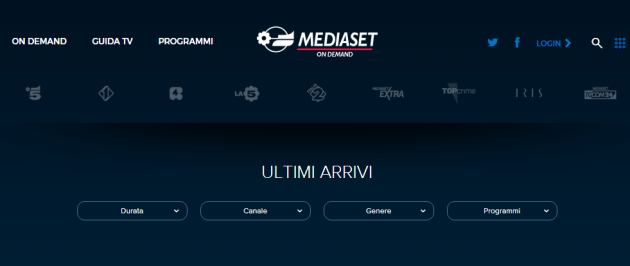 Mediaset annuncia lo streaming in diretta dei propri canali anche su Android