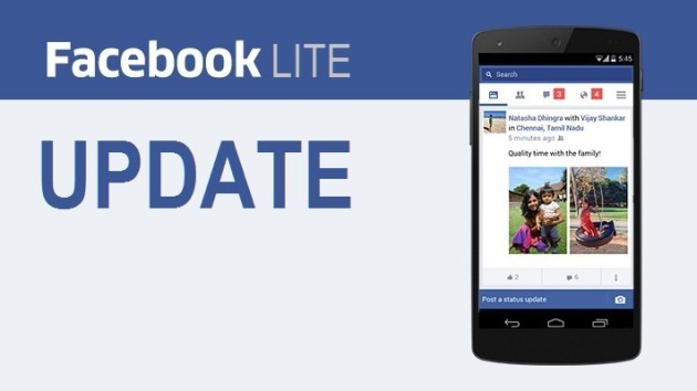 Facebook Lite: arriva un nuovo aggiornamento - DOWNLOAD