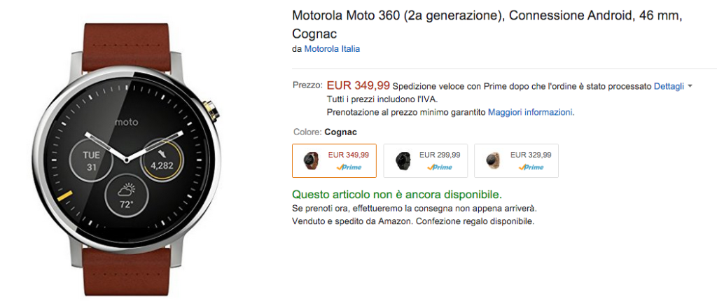 Motorola Moto 360 2015