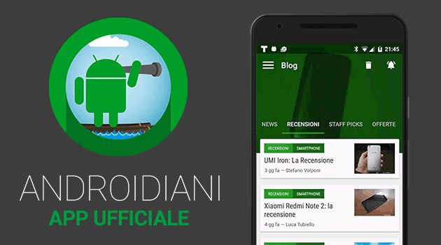 Androidiani App Material disponibile su PlayStore