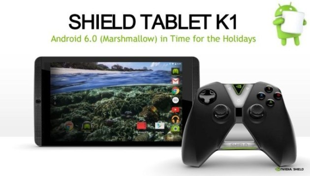 Nvidia Shield Tablet e Shield Tablet K1 riceveranno presto Android 6.0 Marshmallow