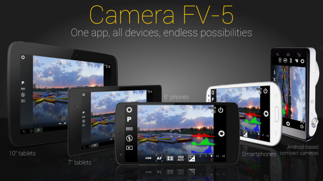Camera FV-5 si aggiorna alla versione 3.0 con tante novità