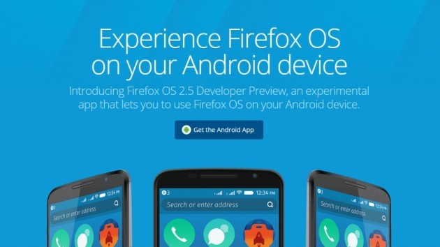 Firefox OS: provalo con il tuo smartphone Android