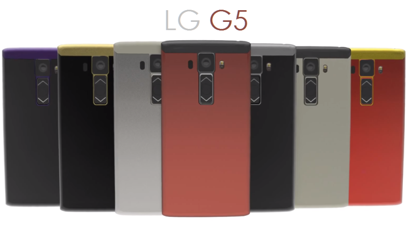 LG G5 4 GB di RAM, cam frontale da 10 MP e batteria al top