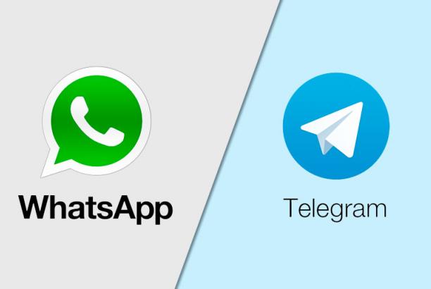 WhatsApp blocca i link di Telegram: é l'inizio di una guerra?