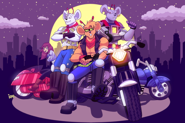 Biker Mice from Mars: è arrivato su Android il videogame dei topi centauri