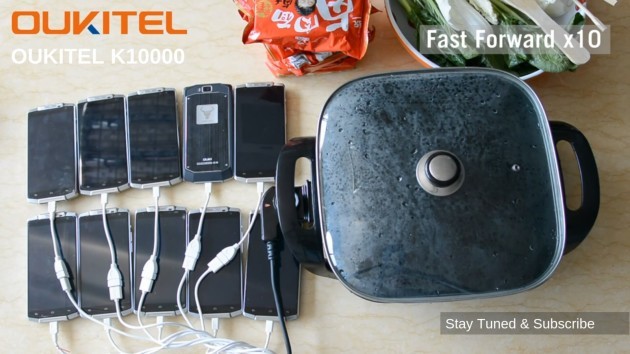 Oukitel K10000: lo smartphone con batteria da 10000mAh si mostra in video