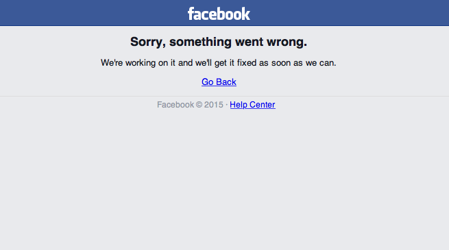 Facebook ancora problemi per il social network