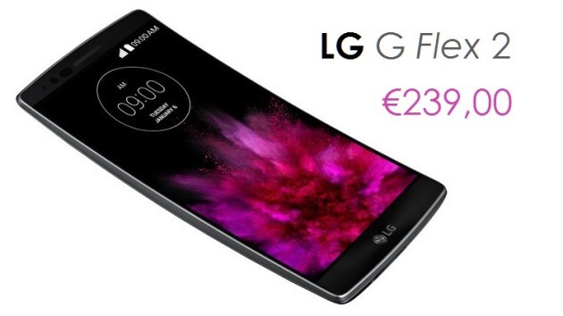 LG G Flex 2: il prezzo scende a €239, con Garanzia Europa