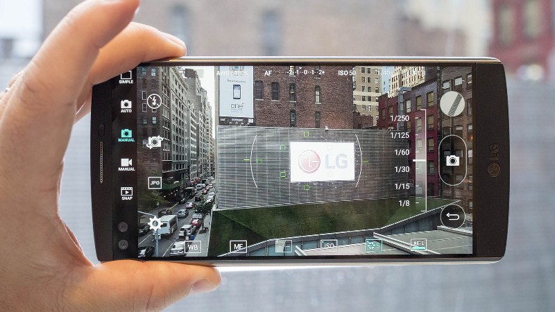 LG V10 condivisione di foto senza aprire la galleria