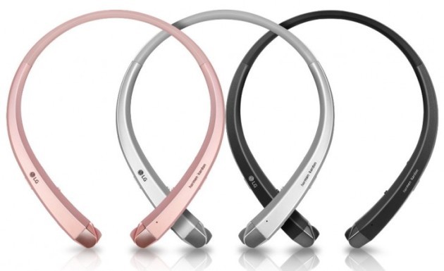 LG annuncia il debutto dei nuovi auricolari Bluetooth TONE+ al CES 2016