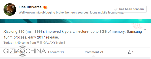 Qualcomm Snapdragon 830