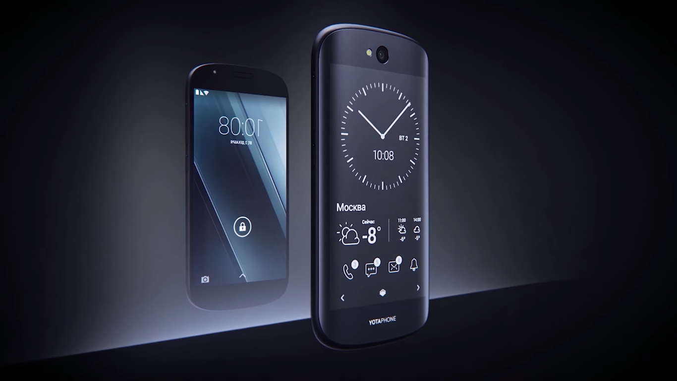 Российский смартфон yotaphone где производят