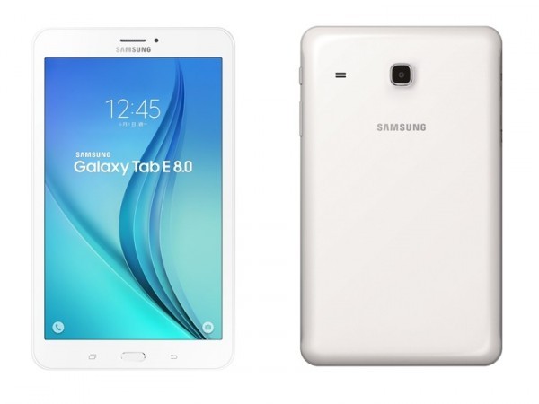 Samsung Galaxy Tab E 8.0 annunciato con batteria da 5000 mAh e connettività 4G LTE